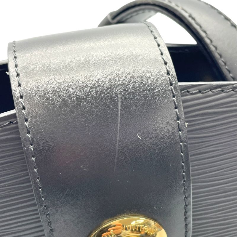 Louis Vuitton Cluny M52252 Black Epi Leather Shoulder Bag