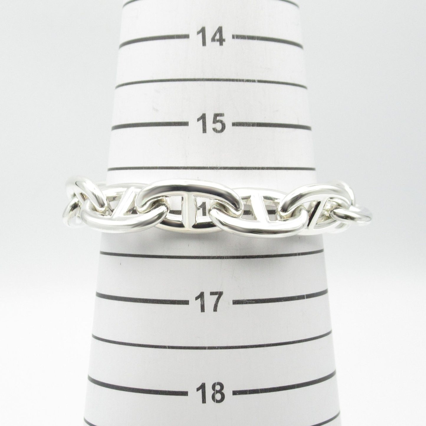 HERMES Chaine d'Ancre TGM Bracelet in Silver 925 - Timeless Elegance