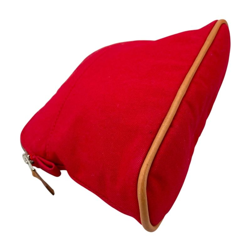 HERMES Bolide Pouch 20 in Red - Exquisite Luxury Accessory