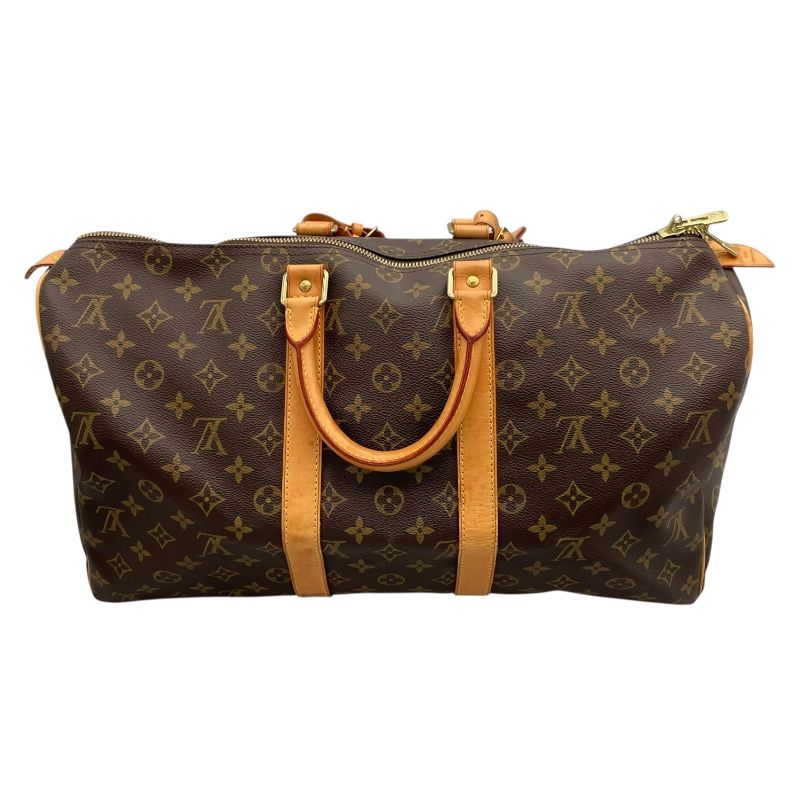 Louis Vuitton Monogram Keepall 45 - Timeless Brown Travel Bag