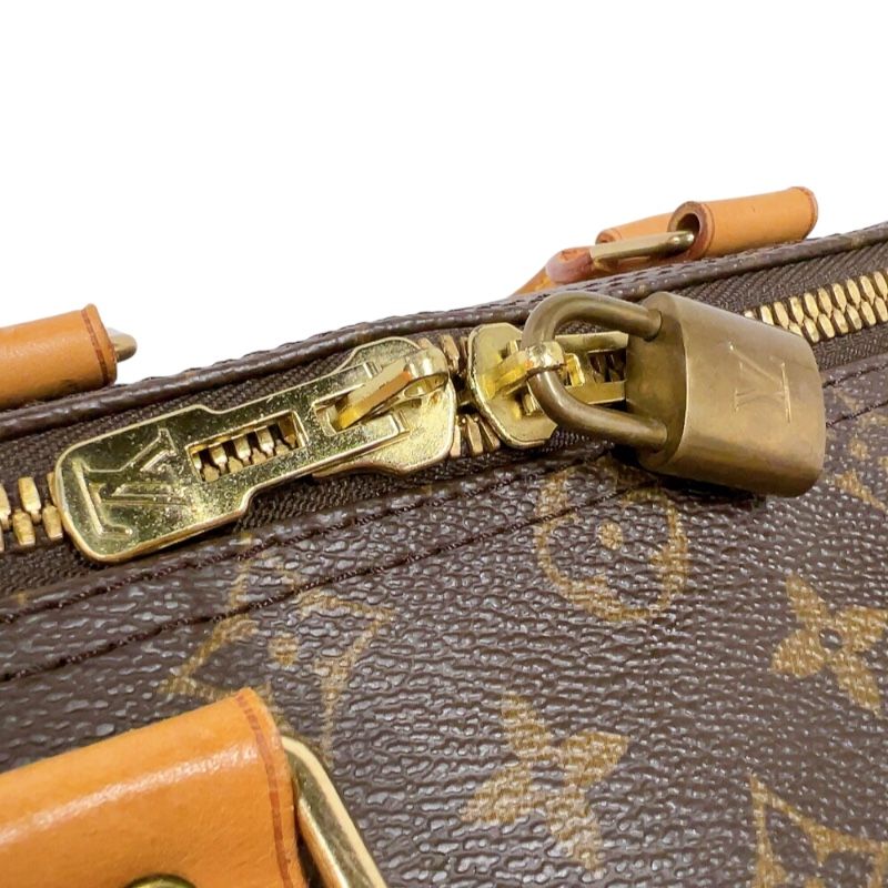 Louis Vuitton Keepall 45 Monogram Canvas Boston Bag - Brown & Gold