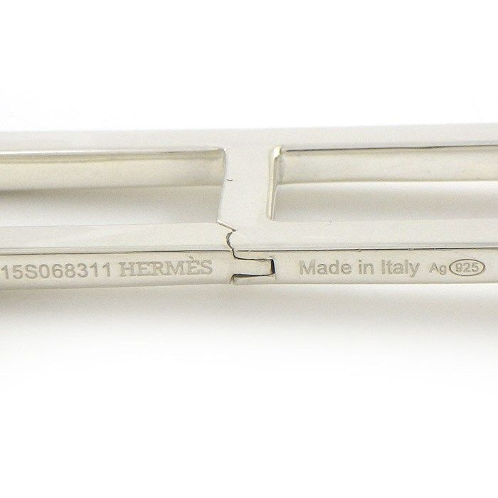 HERMES Everchain Dangle Earrings in Silver 925 - Exquisite Craftsmanship