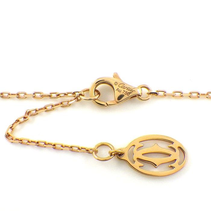 Cartier C de Cartier Solitaire Pearl Necklace in K18 Pink Gold