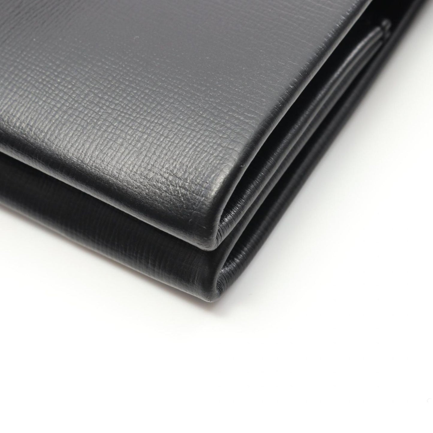 Louis Vuitton Noir Leather Shopper Tote MM - Timeless Elegance