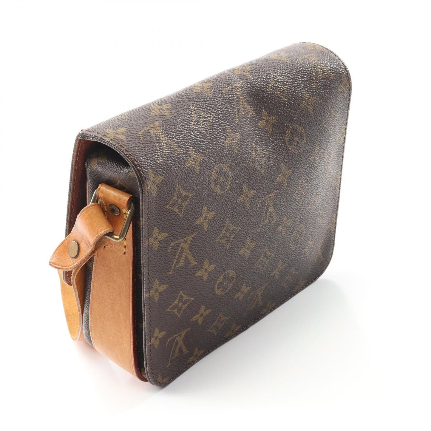 Louis Vuitton Monogram Canvas Cartouchière MM Shoulder Bag