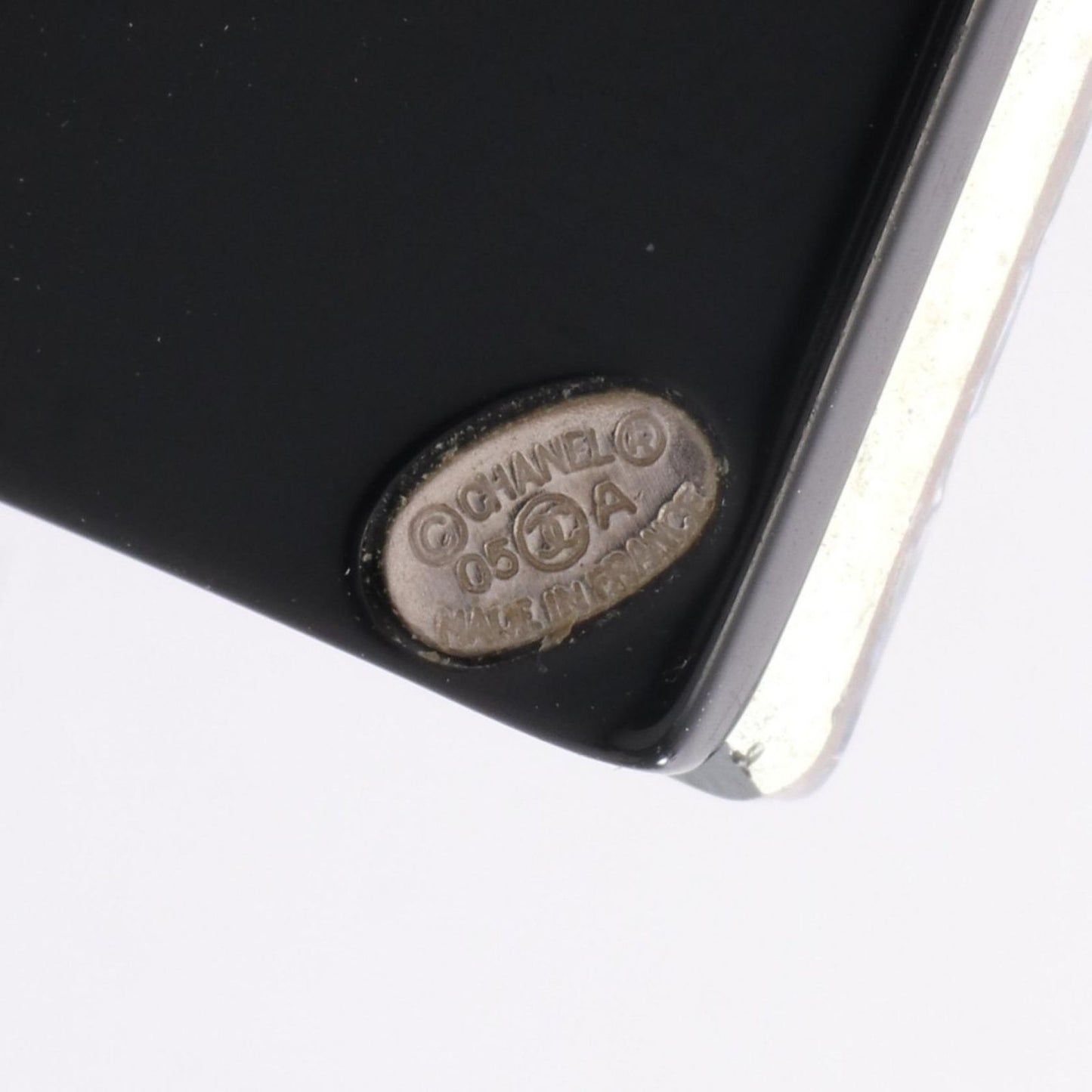 CHANEL Coco Mark Black Earrings - Timeless Elegance