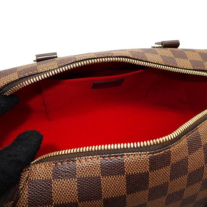 Louis Vuitton Riviera MM Boston Bag - Brown Damier Ebene Canvas