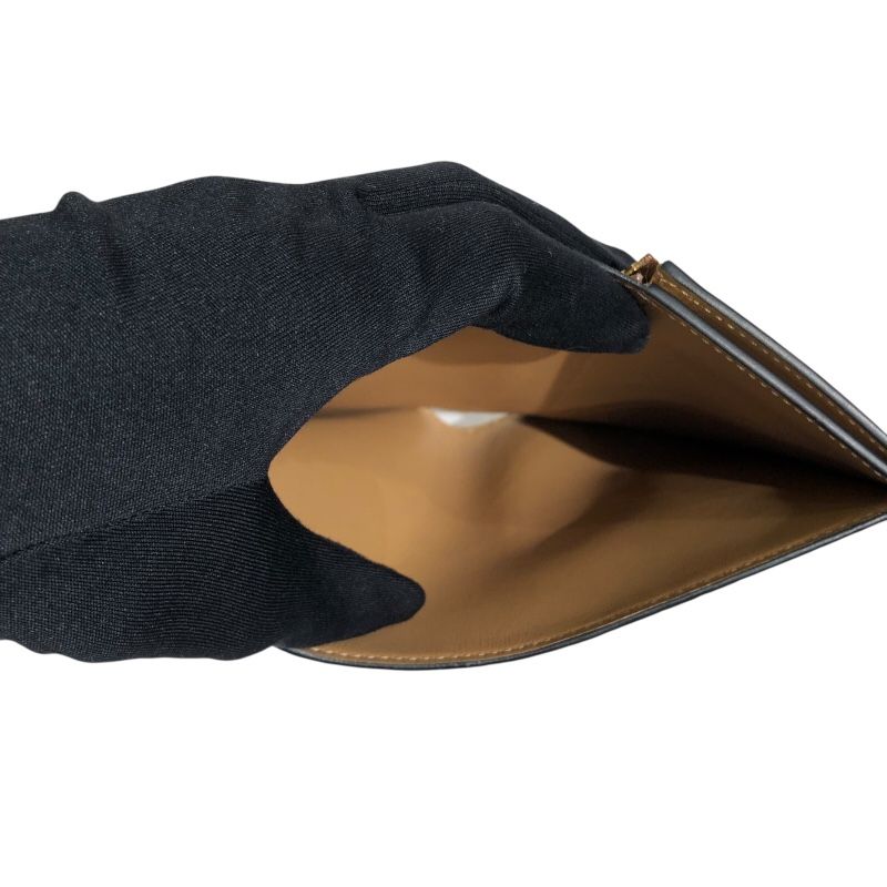 Louis Vuitton LV Vertical Compact Wallet - Black with Gold Hardware