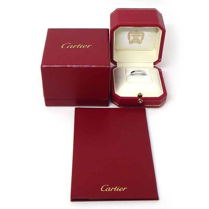 Cartier Ballerina Wedding Band Ring with Diamonds - PT950