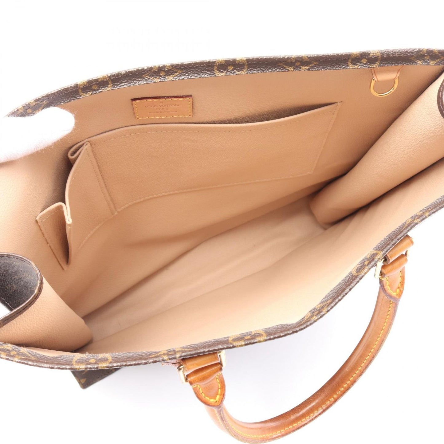 Louis Vuitton Sac Plat Tote Bag - Timeless Elegance in Brown