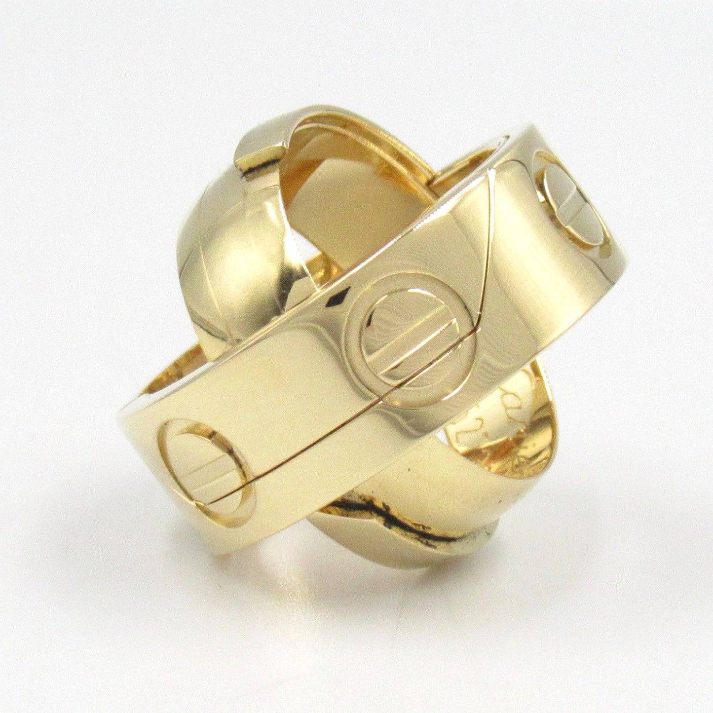 Cartier Astro Love Ring in 18K Yellow Gold - Unisex Elegance