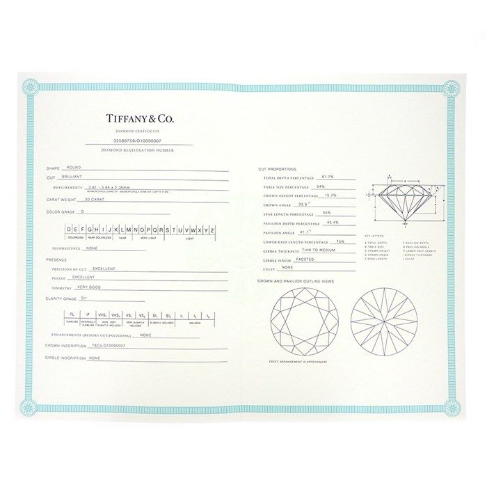 Tiffany & Co. By The Yard Diamond Necklace in 18K Yellow Gold