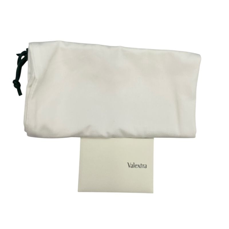 VALEXTRA Isee Mini Red Grained Calfskin Shoulder Bag
