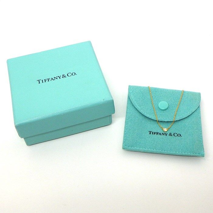 Tiffany & Co. Diamond By The Yard Necklace in 18K Yellow Gold