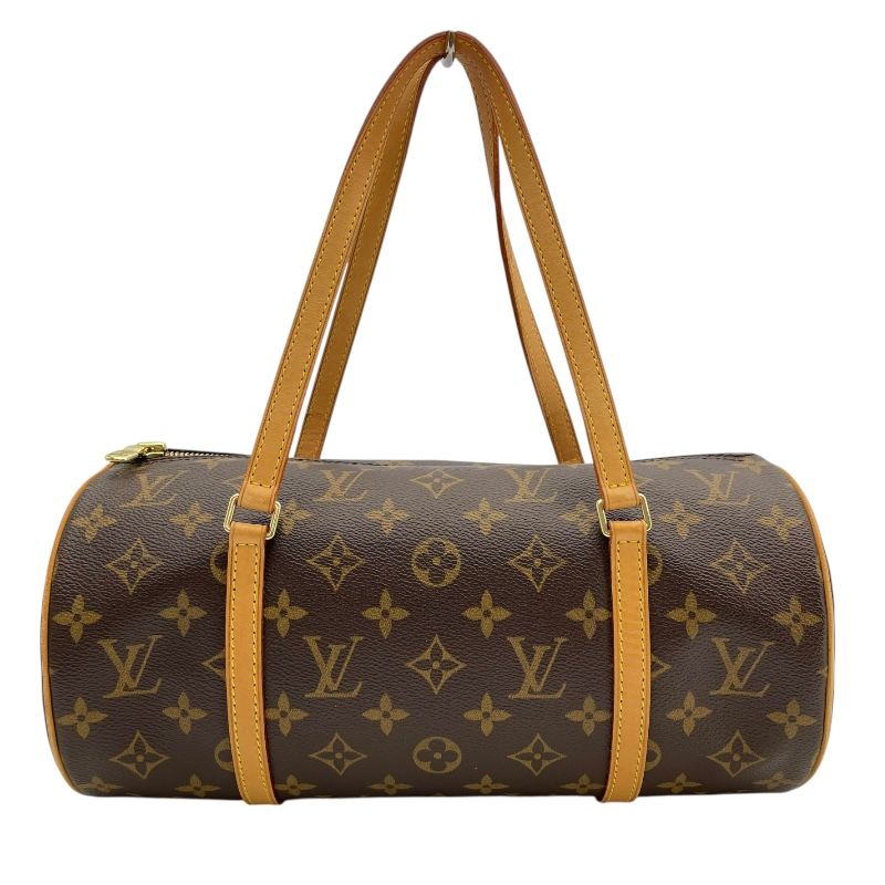 Louis Vuitton Papillon 30 Monogram Canvas Shoulder Bag - Brown