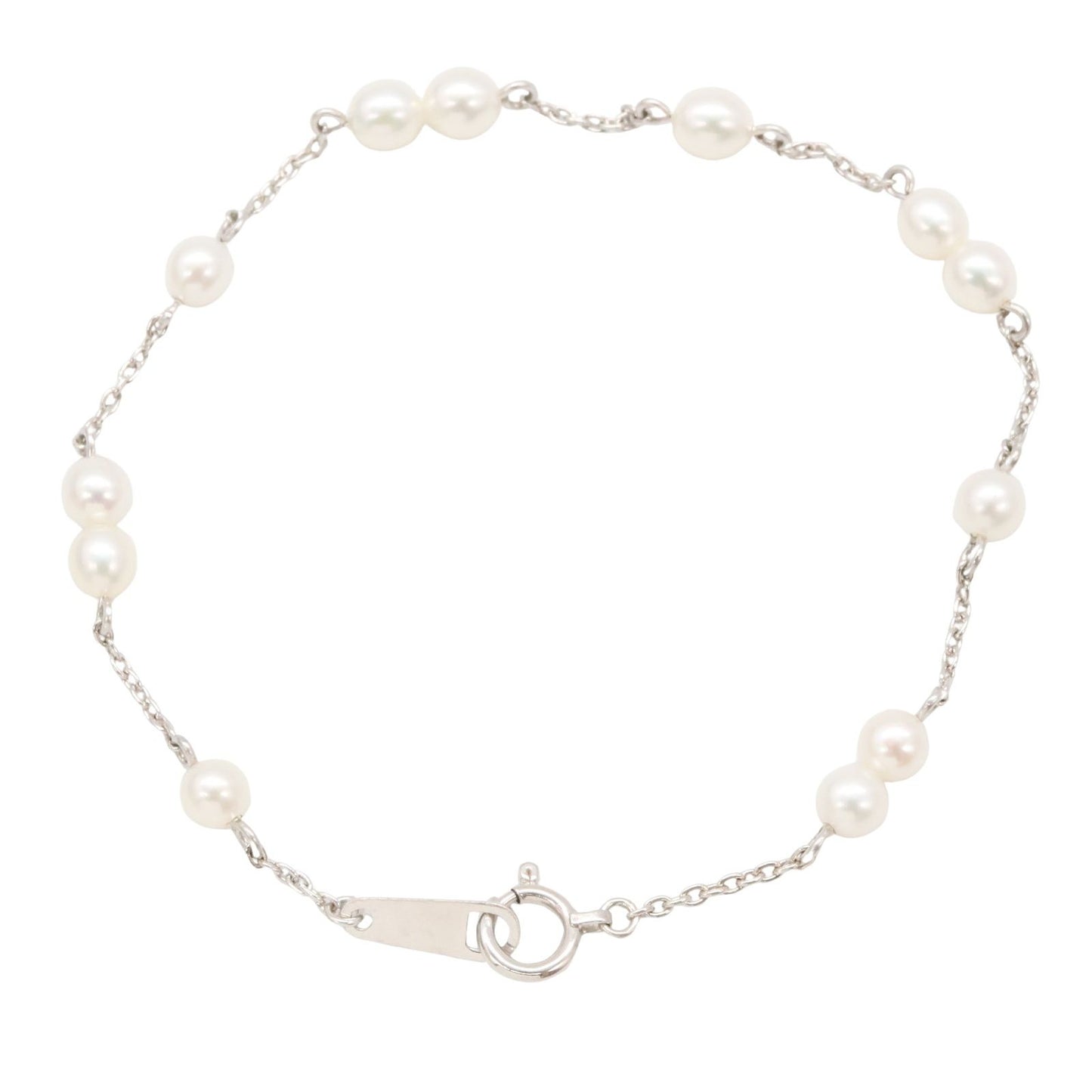 TASAKI K18WG Pearl Bracelet - Exquisite Elegance