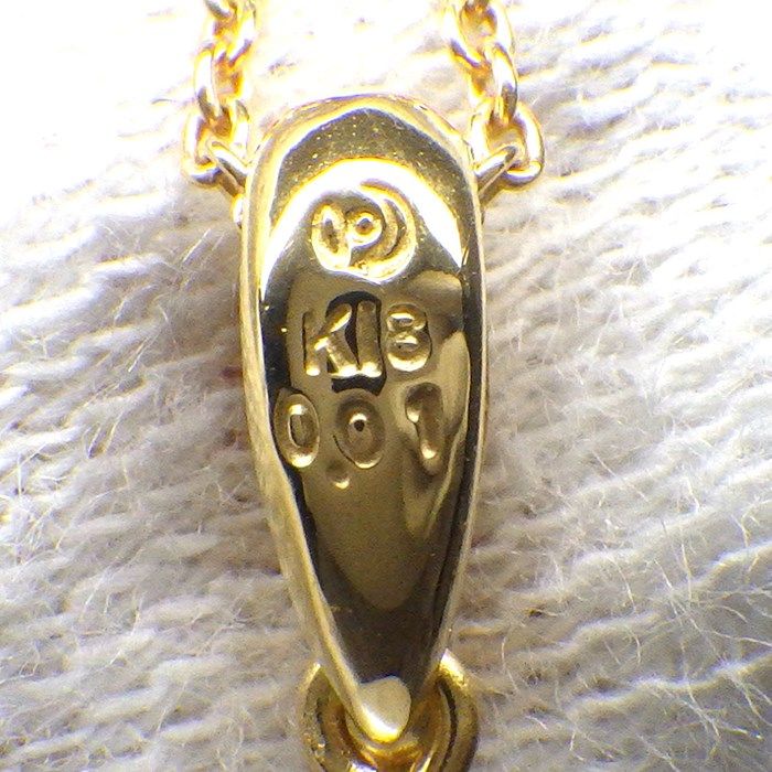 TASAKI 3-Strand Pearl Necklace with Diamond Accent in K18YG