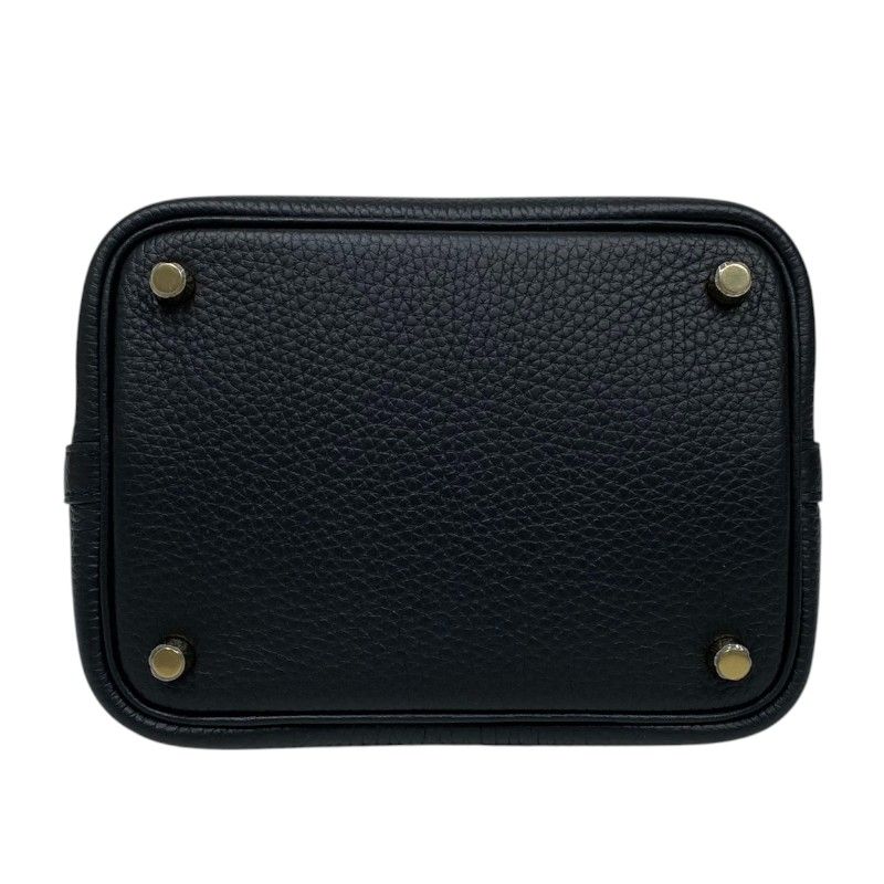 HERMES Picotin Lock PM Black with Gold Hardware - Timeless Elegance