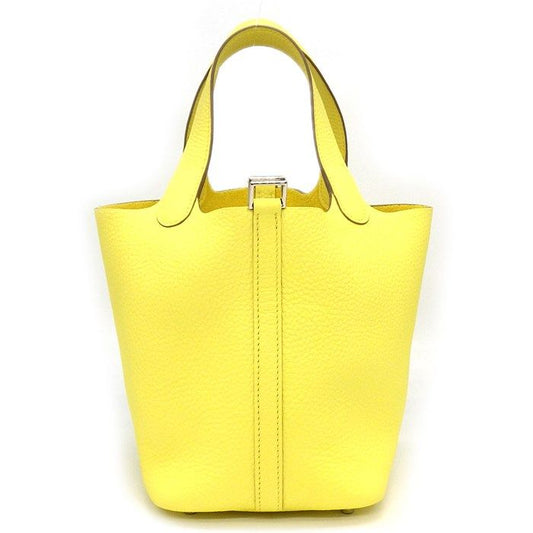 HERMES Picotin Lock PM in Limone Yellow - 2024 Edition