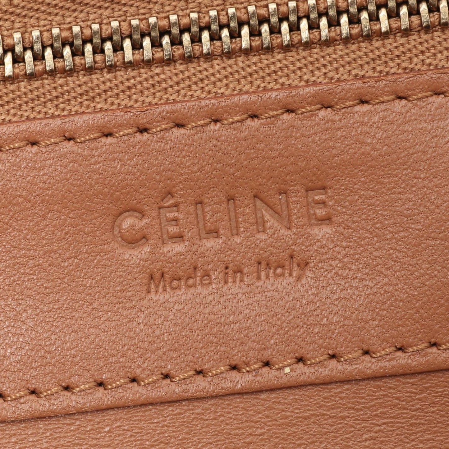 CELINE Horizontal Cabas Tote Bag - Timeless Elegance in Leather