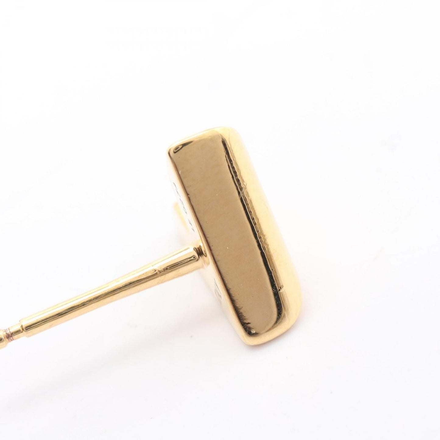 Louis Vuitton Essential V Stud Earrings in Gold Plated Finish