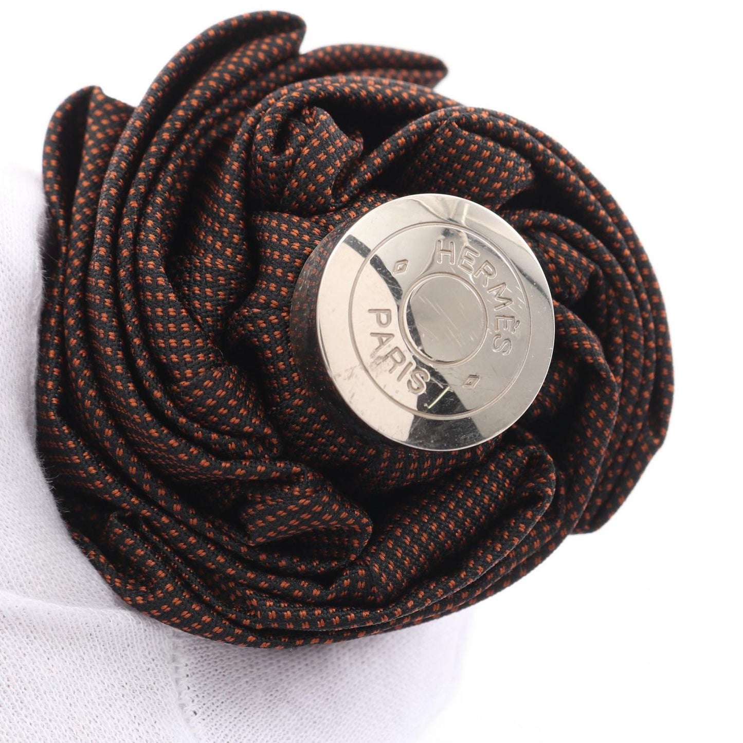 HERMES Brown Folding Umbrella - Timeless Elegance