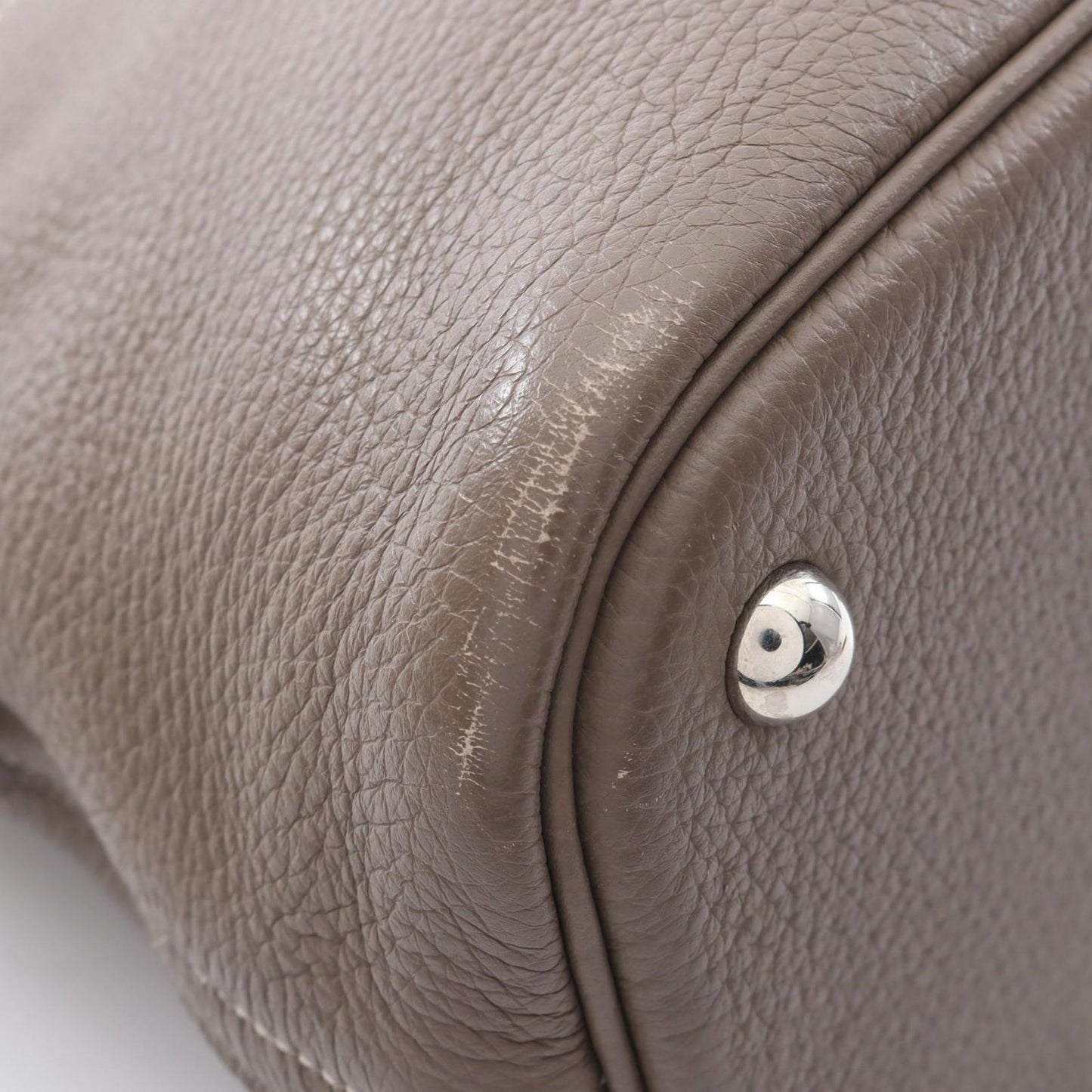 HERMES Bolide 31 Handbag in Etoupe - Timeless Elegance