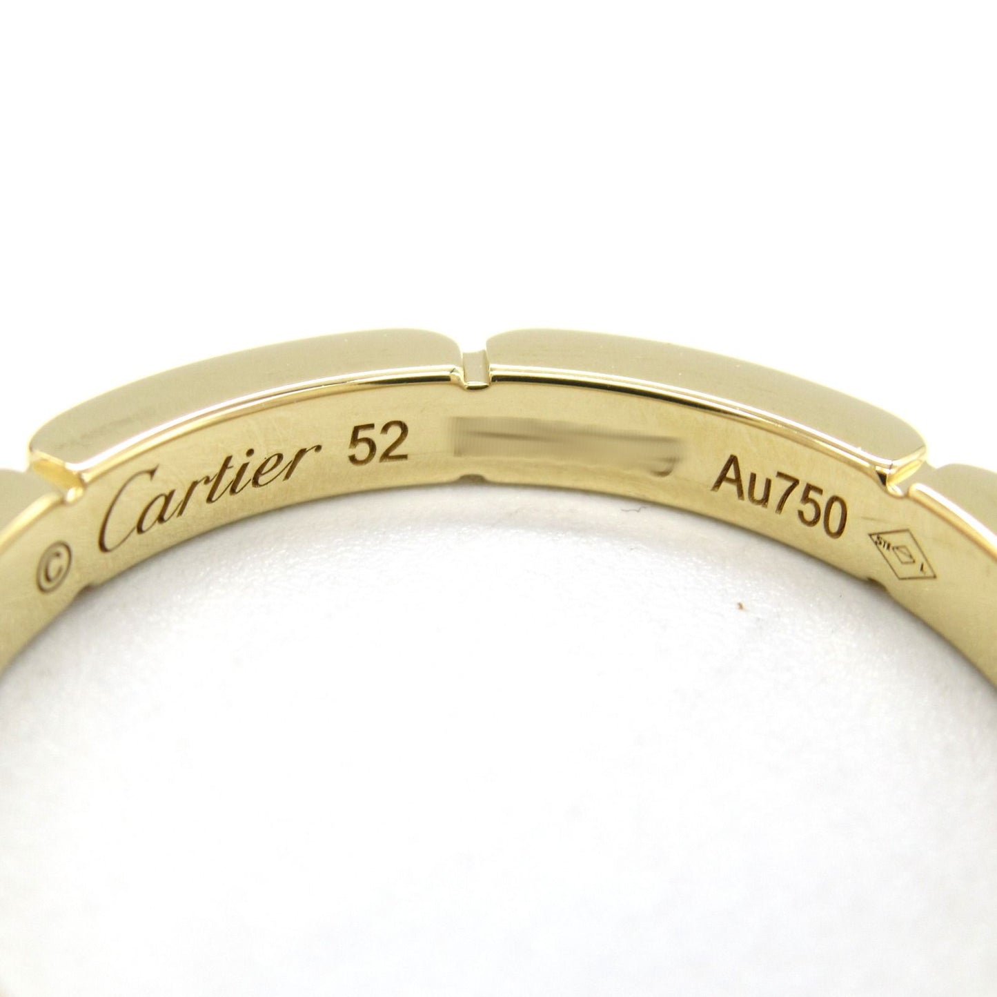 CARTIER Maillon Panthère Diamond Ring in 18K Yellow Gold