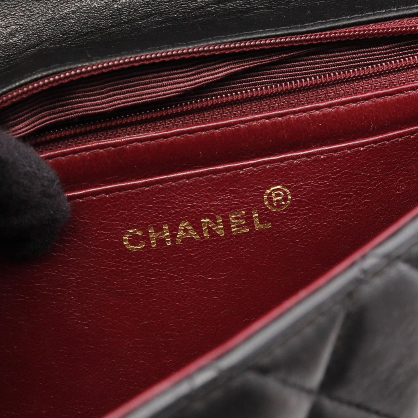 CHANEL Matelassé Handbag in Black Lambskin - Timeless Elegance