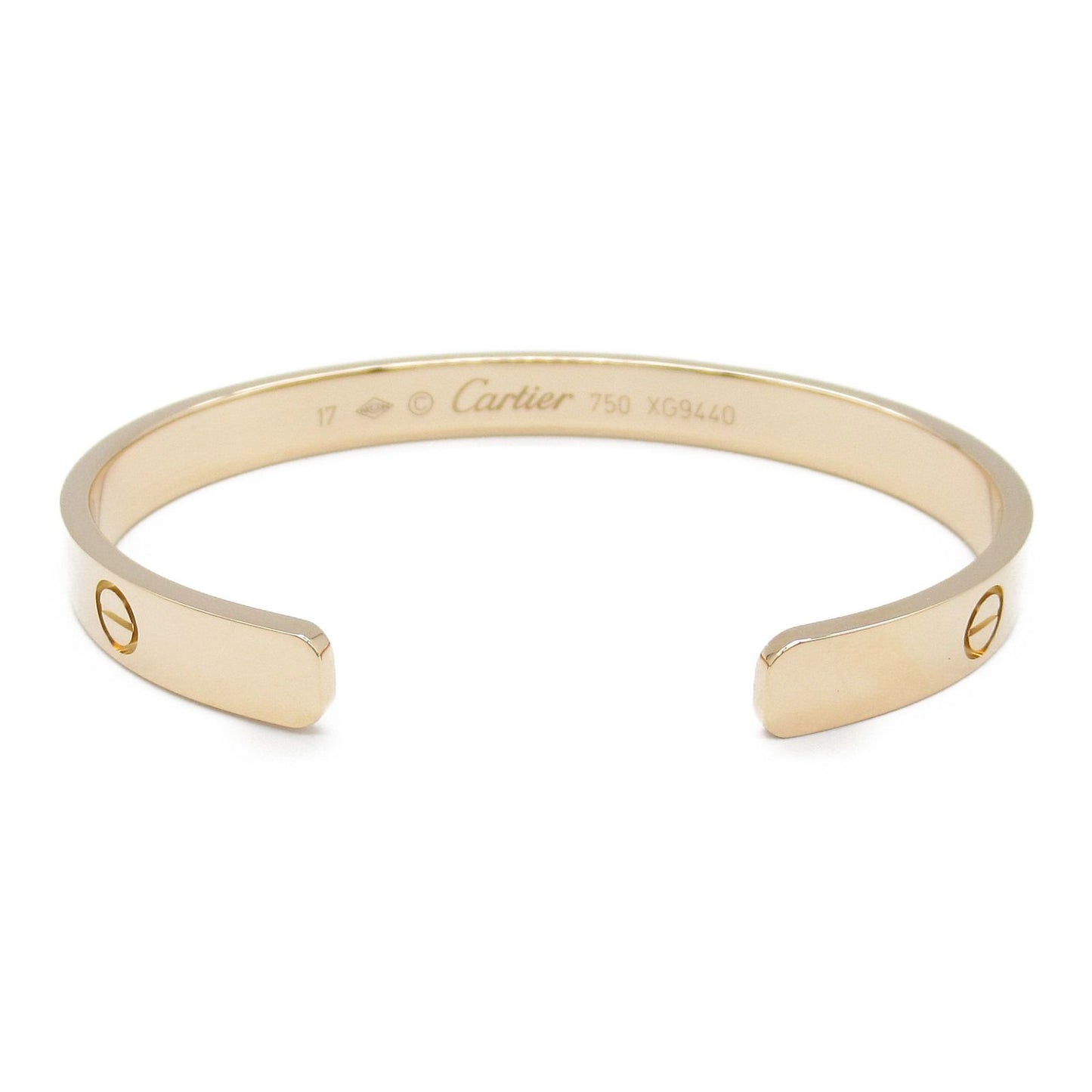 Cartier Love Open Bracelet in K18 Pink Gold - Timeless Elegance