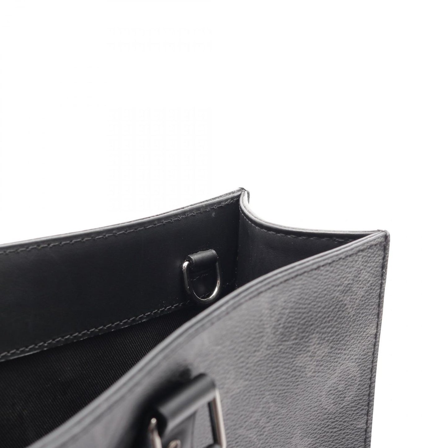 Louis Vuitton Monogram Eclipse Sac Plat Tote Bag - Timeless Elegance