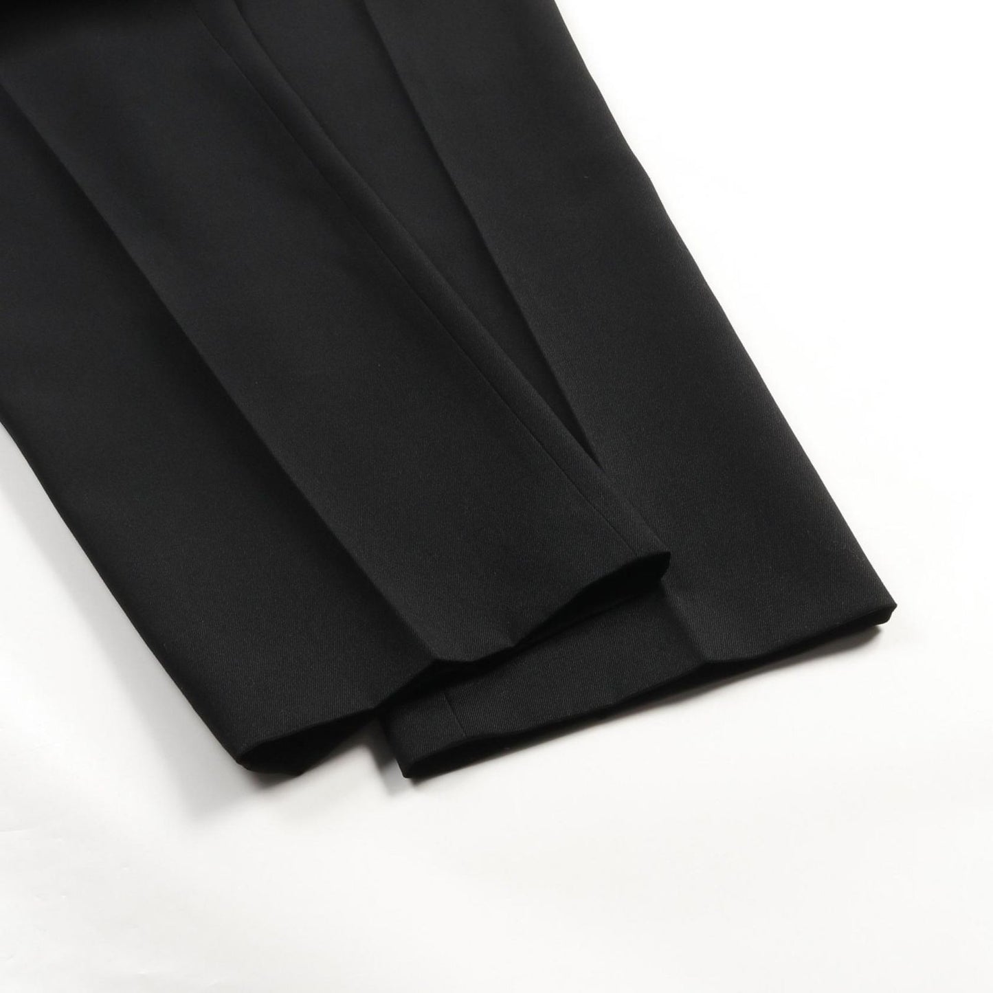 JIL SANDER Wool Gabardine Pants - Timeless Black Elegance