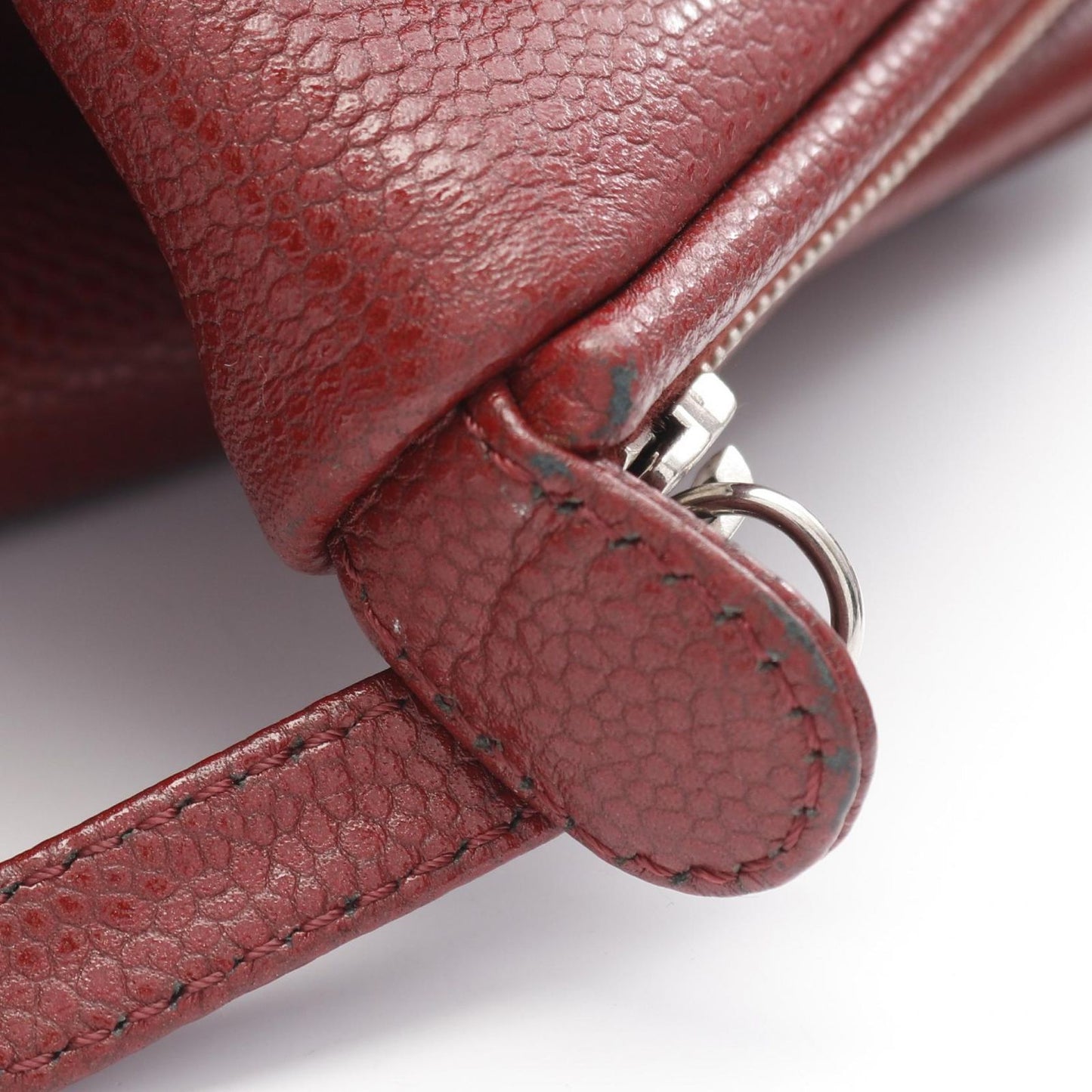 CHANEL Coco Mark Bordeaux Leather Tote Bag - Exquisite Craftsmanship