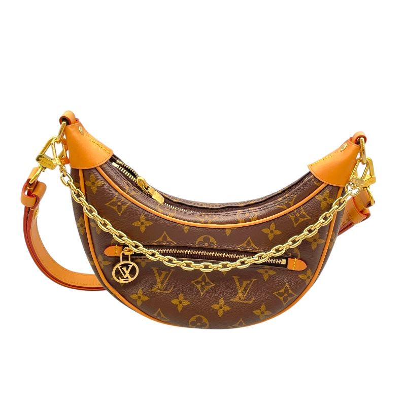 Louis Vuitton Loop M81098 Monogram Brown Shoulder Bag