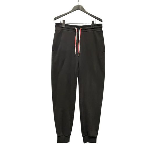 Moncler Logo Patch Sweatpants in Black - Exclusive Men's Fashion