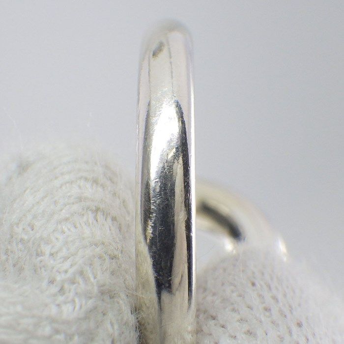 HERMES Échappé Toggle Clasp Ring in Silver 925 - Size 14