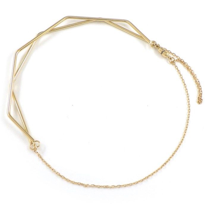 K10YG Octagonal Bracelet - Exquisite Craftsmanship