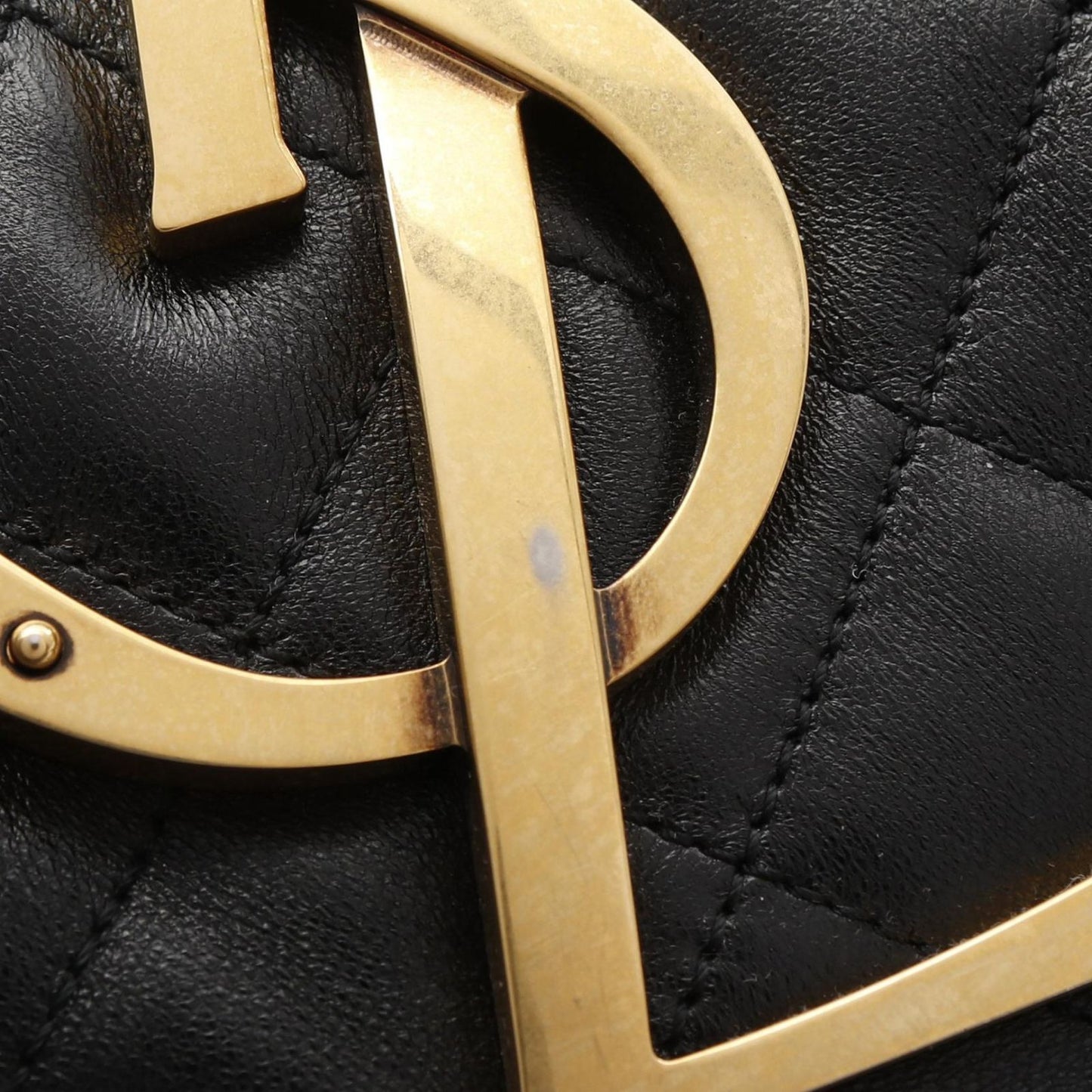 Saint Laurent Paris Ikari Maxi Shopping Tote in Black Lambskin