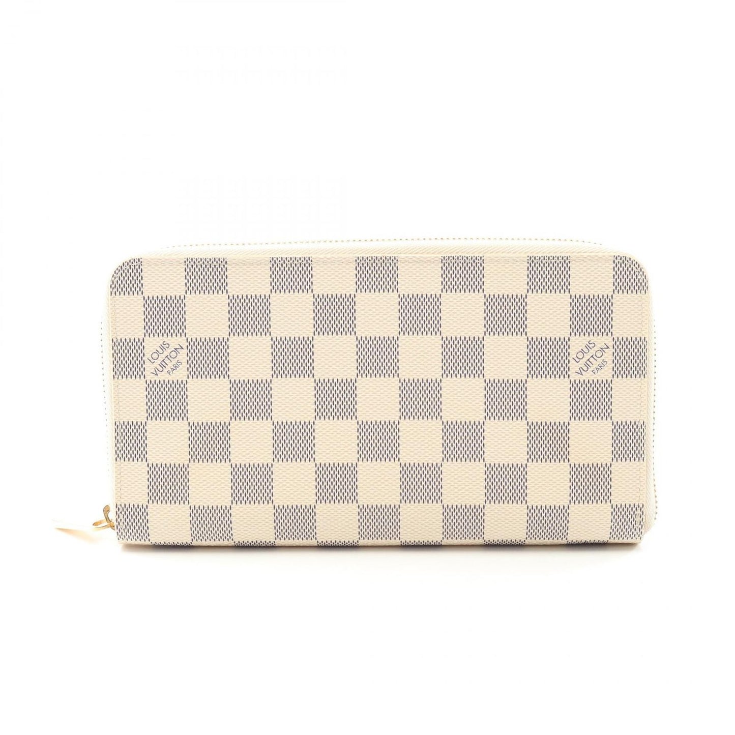 Louis Vuitton Zippy Organizer Wallet in Damier Azur Canvas
