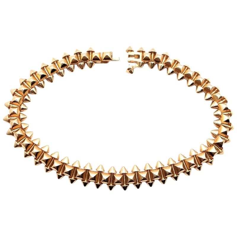 Cartier Crashed de Cartier K18 Pink Gold Bracelet - Exquisite Elegance