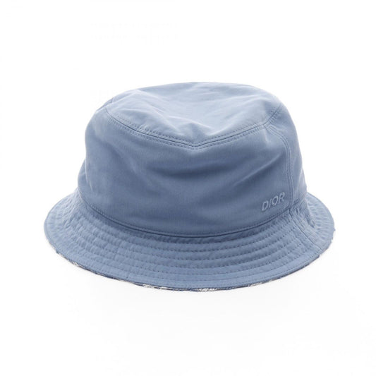 Dior x Parley Reversible Bucket Hat - Blue Nylon, New
