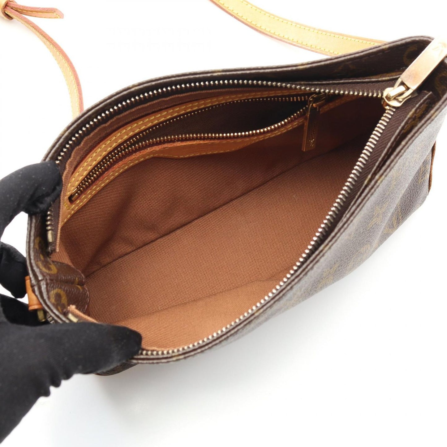 Louis Vuitton Monogram Trotter Shoulder Bag - Timeless Elegance