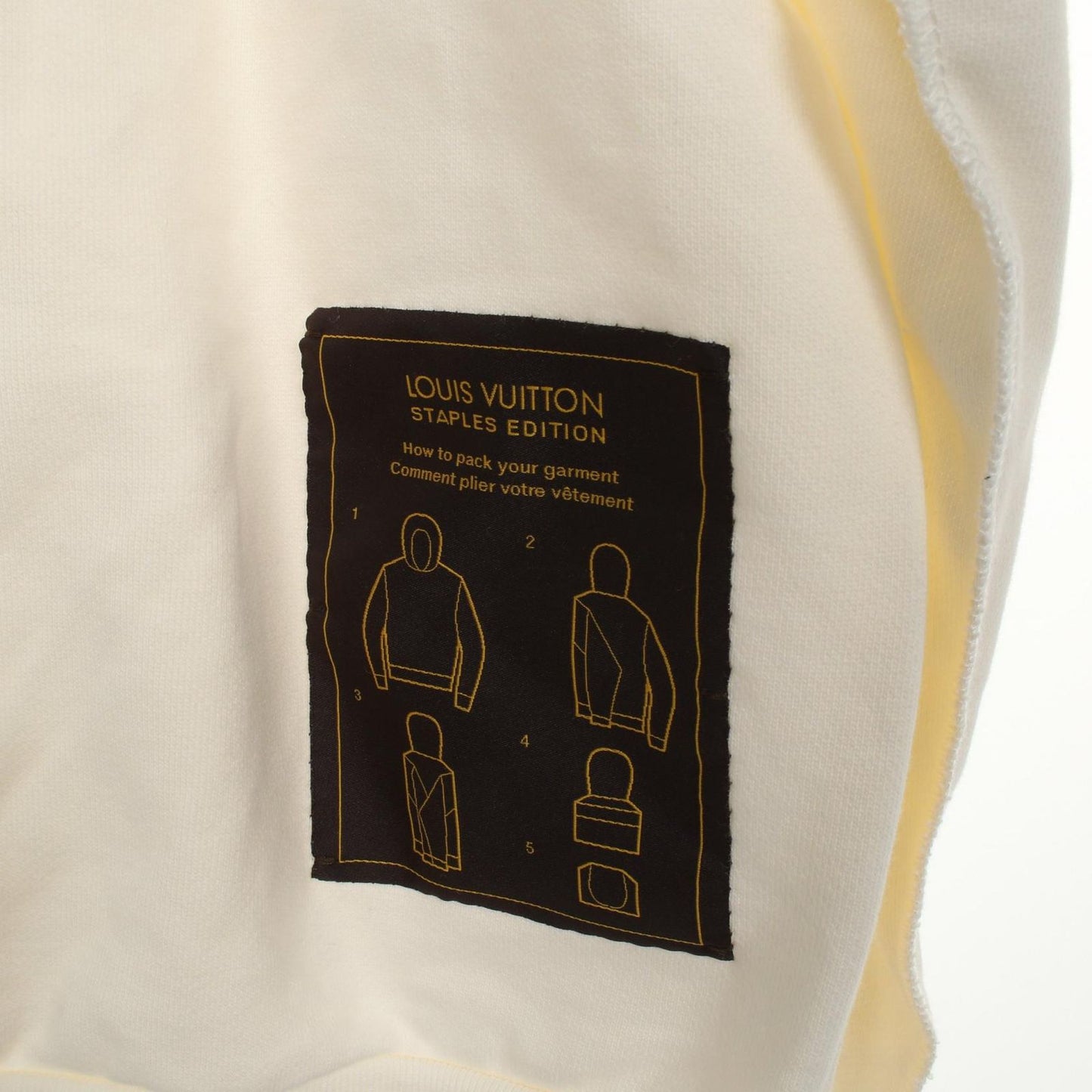 Louis Vuitton Inside Out Staples Edition Hoodie - White Cotton