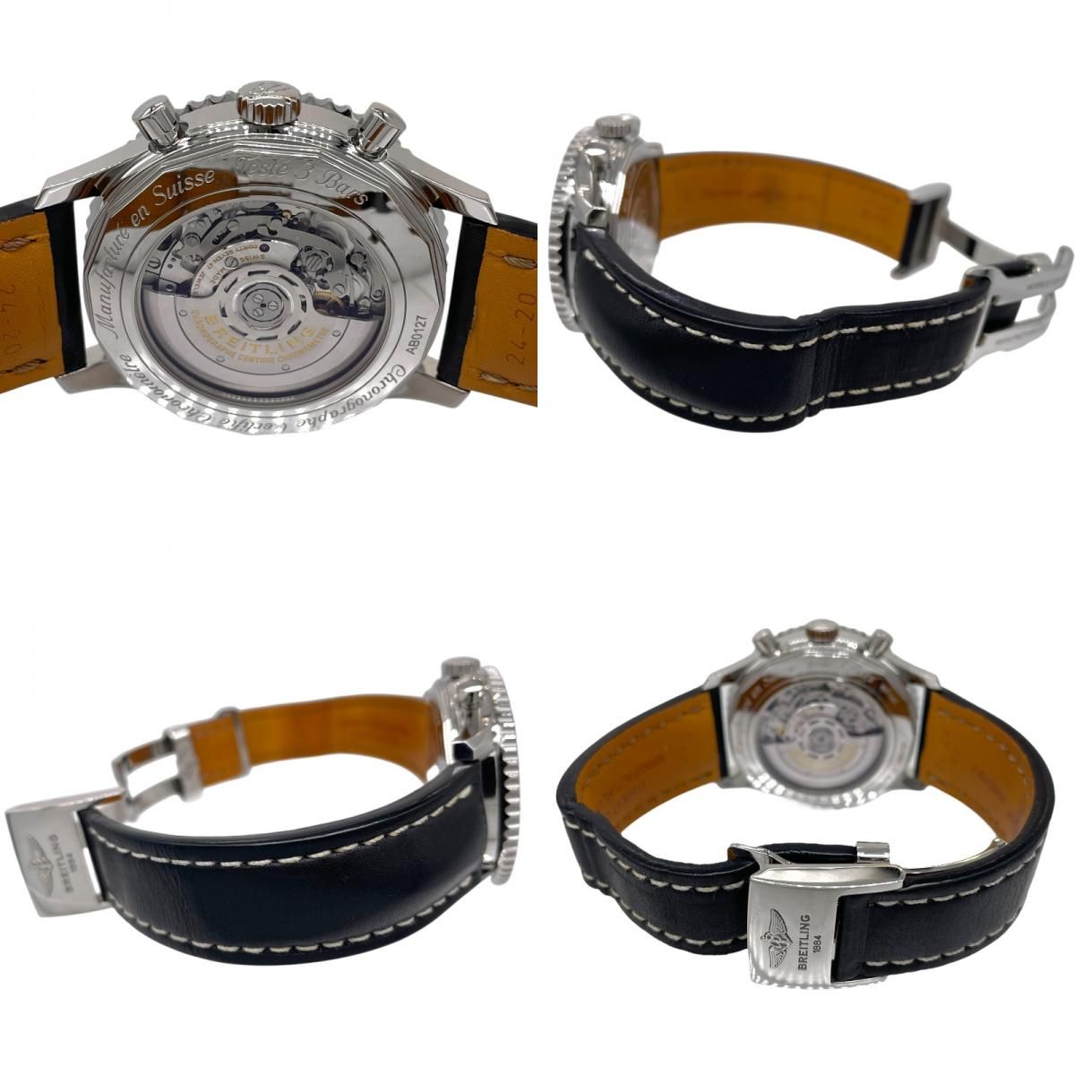 Breitling Navitimer 01 46mm Black & Silver Automatic Chronograph