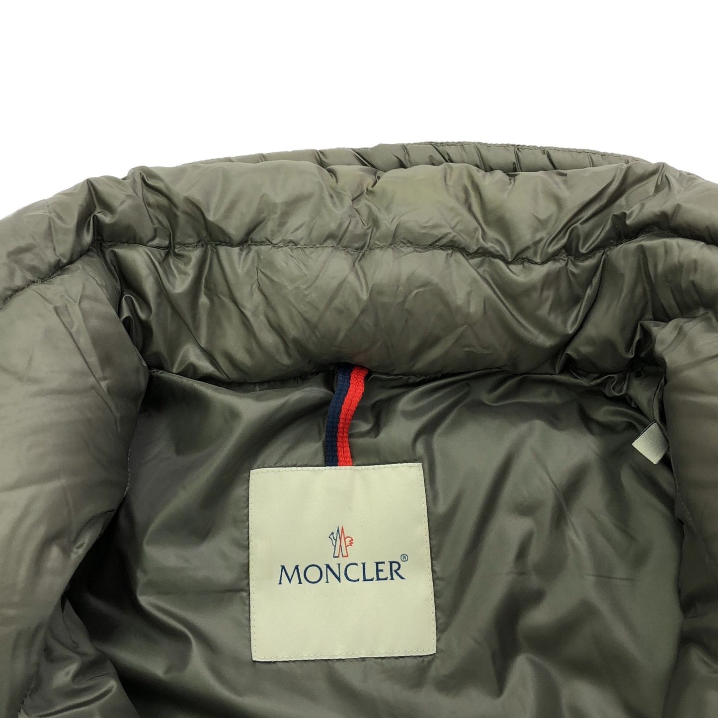 MONCLER Men's Down Jacket - Exquisite Gray Nylon Outerwear