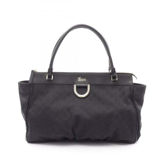 GUCCI GG Canvas Shoulder Bag - Timeless Elegance in Black