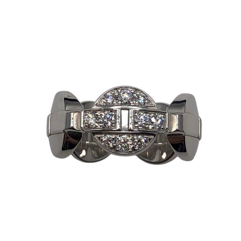 Cartier Imaria Ring in K18 White Gold with Diamonds