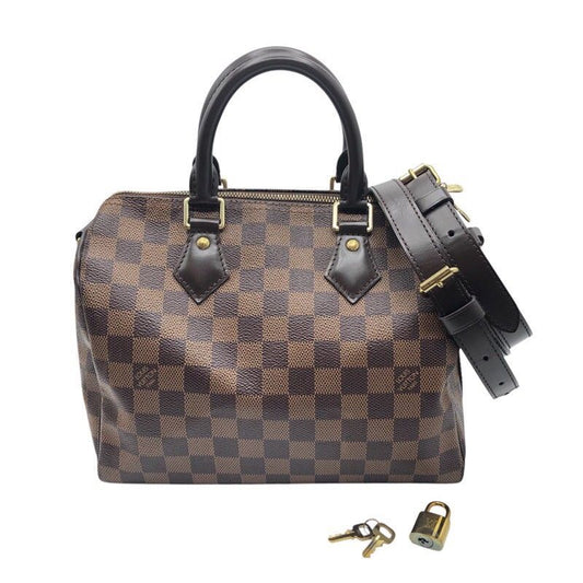 Louis Vuitton Speedy Bandoulière 25 Damier Canvas Shoulder Bag