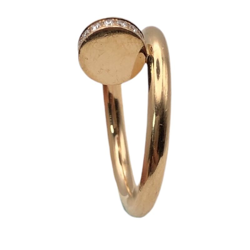 Cartier Juste un Clou Ring in 750PG Gold with Diamonds