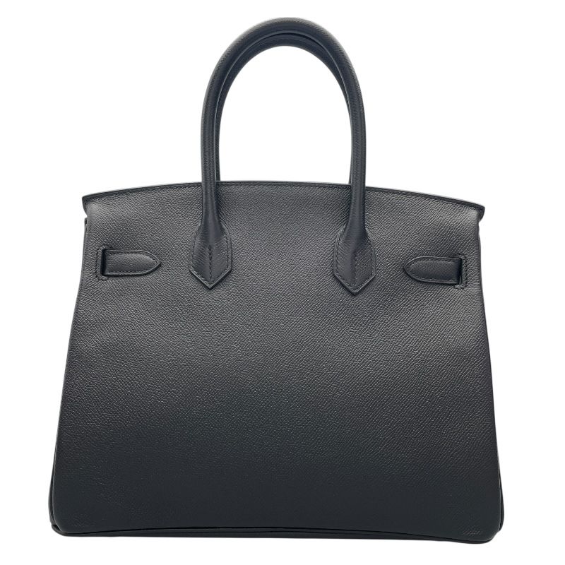 HERMES Birkin 30 Black with Gold Hardware - C Stamp